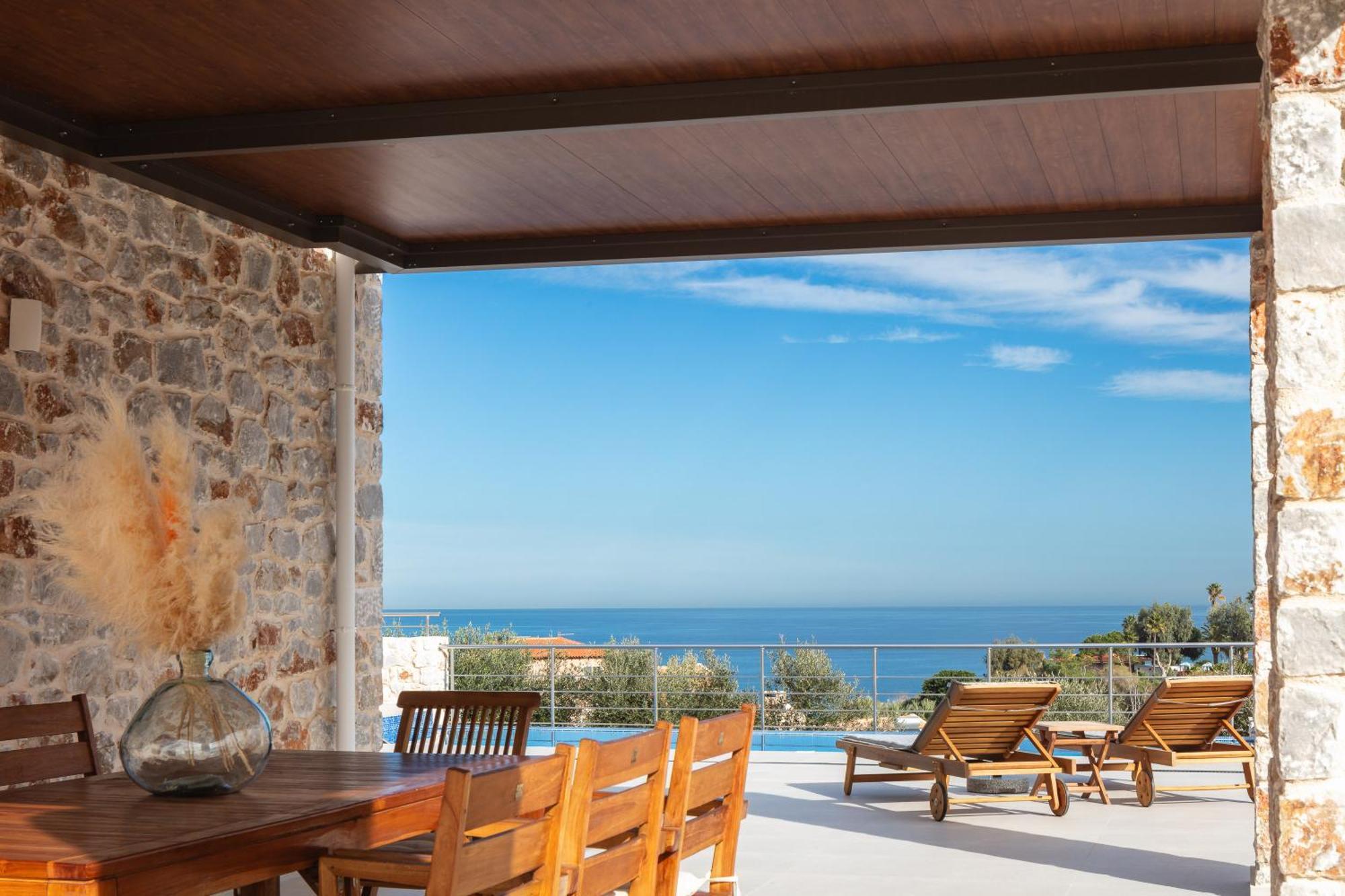 Oinolithos Luxury Villas Kalamaki Exterior foto