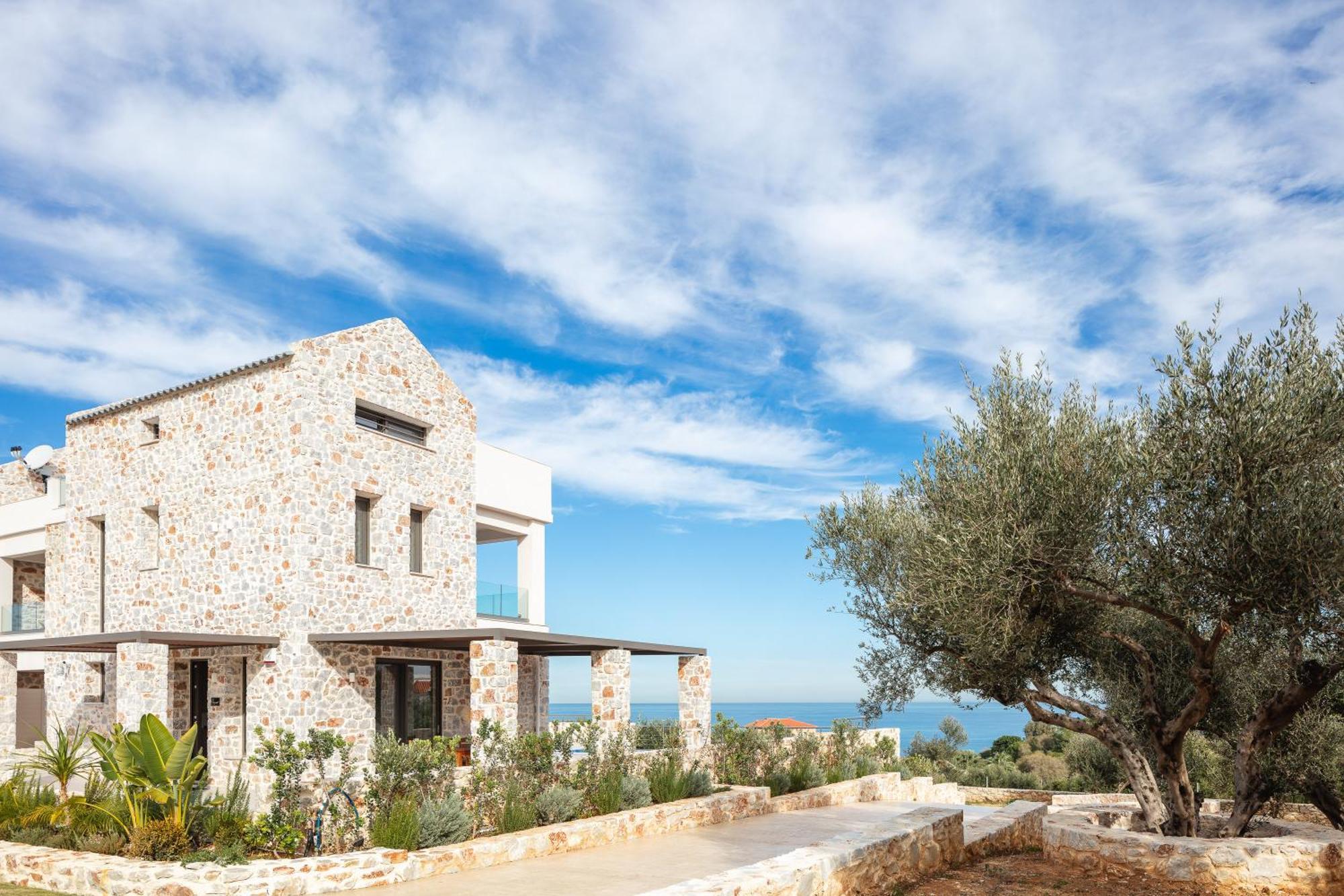 Oinolithos Luxury Villas Kalamaki Exterior foto