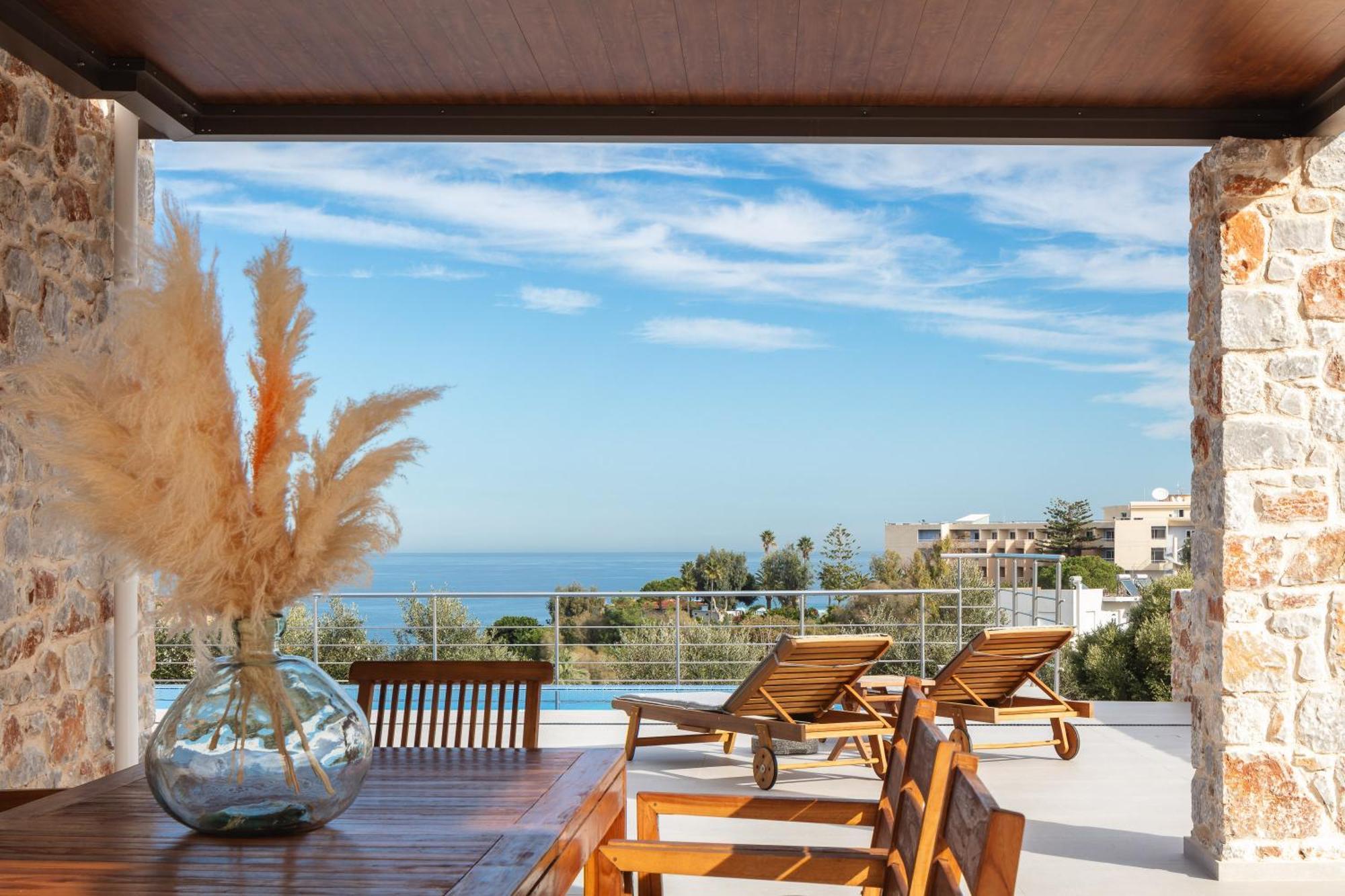 Oinolithos Luxury Villas Kalamaki Exterior foto