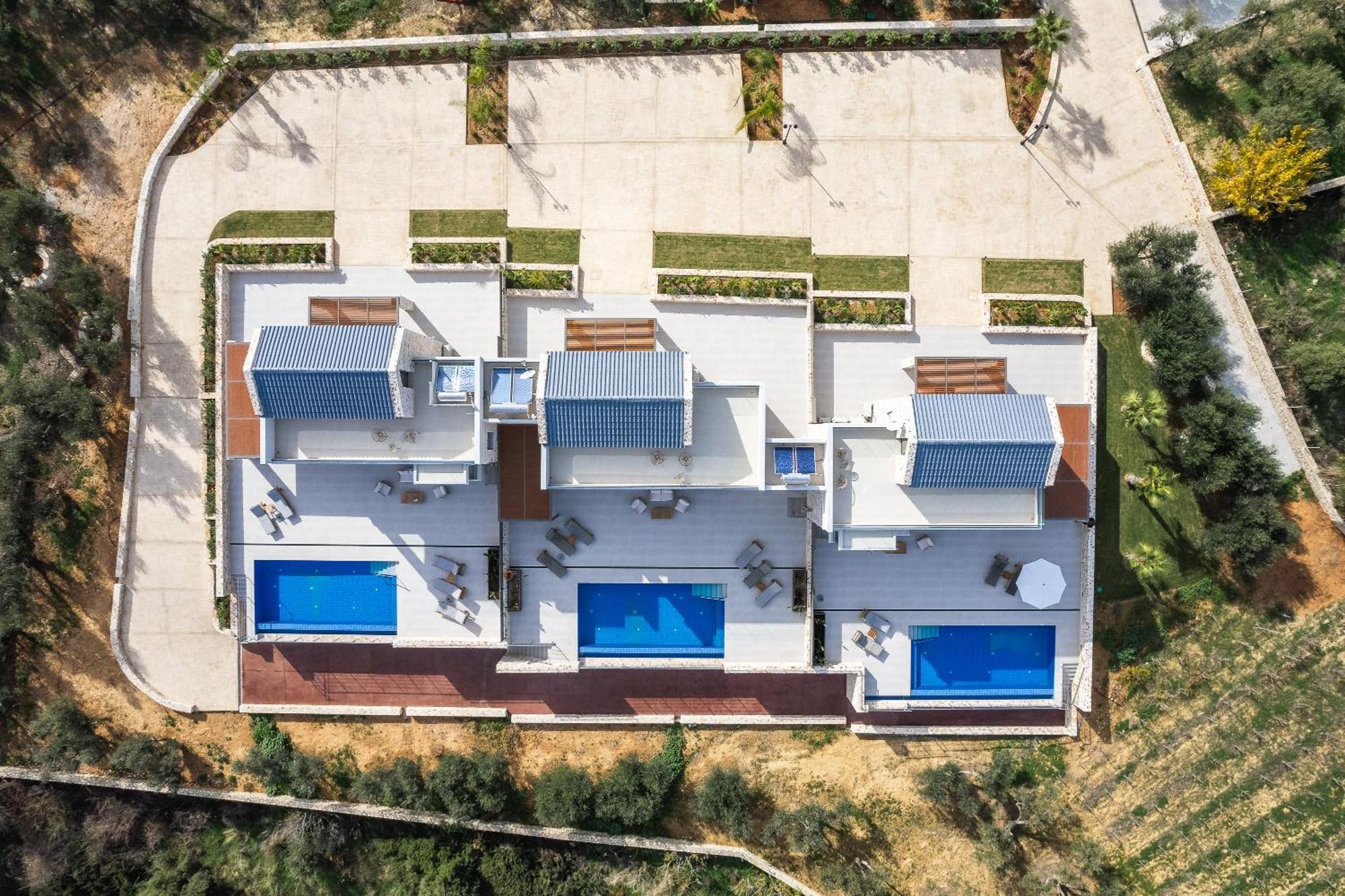 Oinolithos Luxury Villas Kalamaki Exterior foto